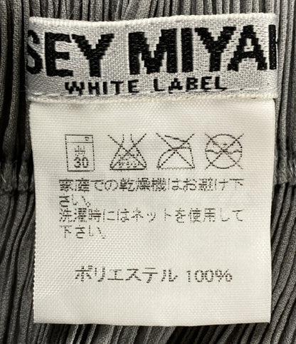 ISSEY MIYAKE スカート プリーツ グレー IM42FG452 レディース SIZE 2 イッセイミヤケ