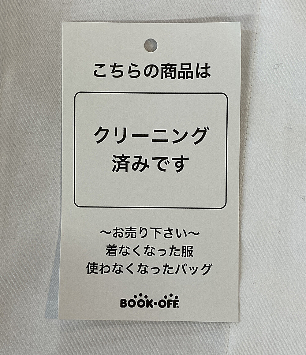 JOHN SMEDLEY 長袖シャツ バンドカラーコットン100 L0343FB111 レディース SIZE F ジョンスメドレー