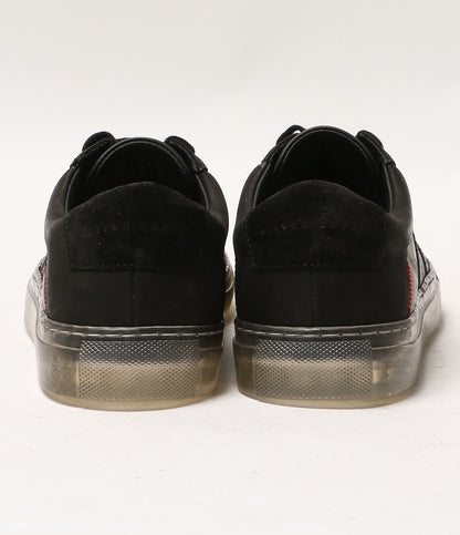 美品 OLIVER CABELL オリバーキャベル スニーカー ローカット レザー ダメージ加工 ブラック レディース SIZE 39