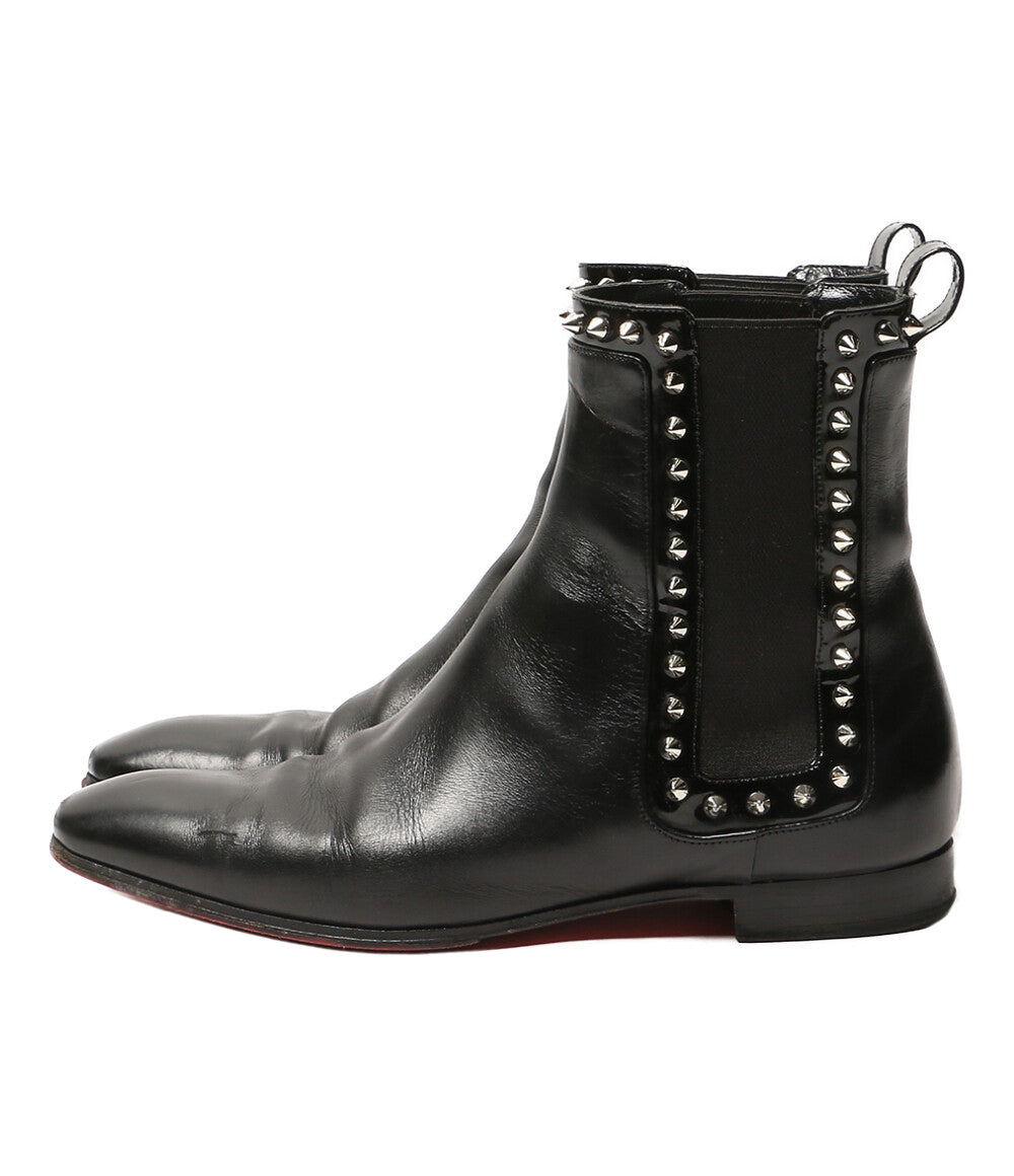 Christian Louboutin ブーツ サイドゴア スタッズ レディース SIZE 37.5 クリスチャンルブタン