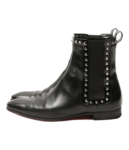 Christian Louboutin ブーツ サイドゴア スタッズ レディース SIZE 37.5 クリスチャンルブタン