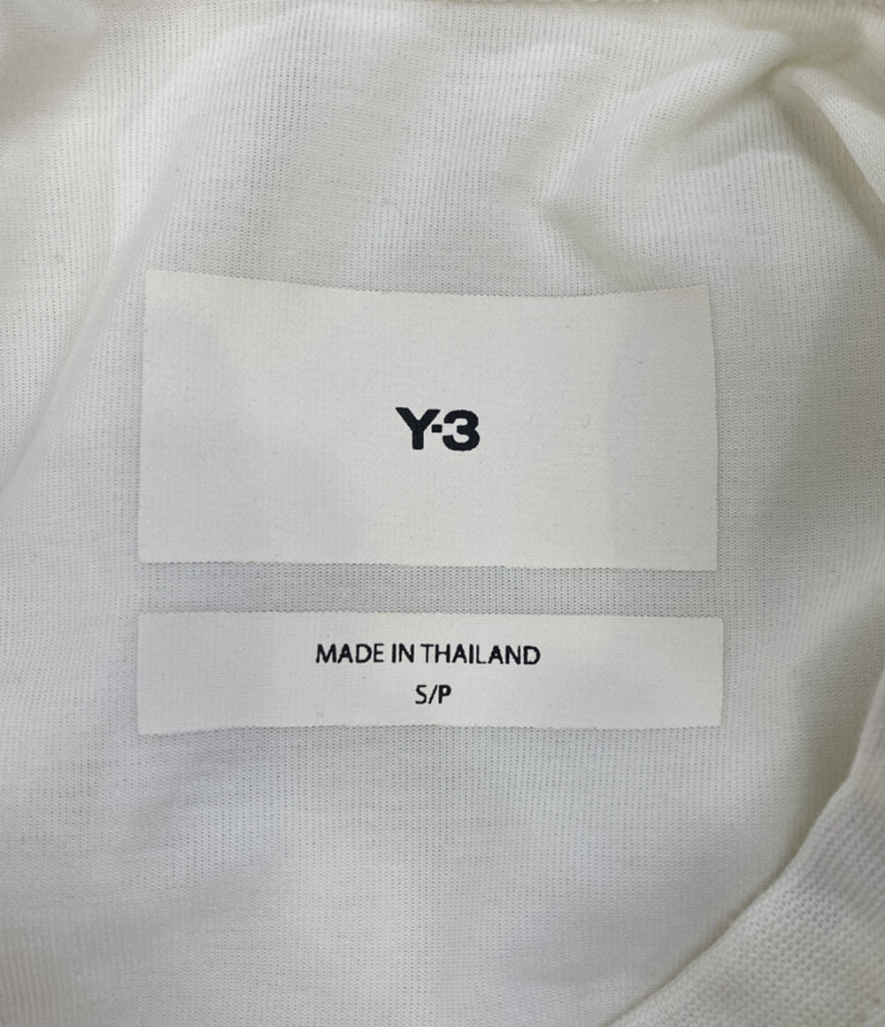 adidas×Yー3 ワイスリー 長袖Ｔシャツ IQ2191 フロントラップデザイン メンズ SIZE S アディダス
