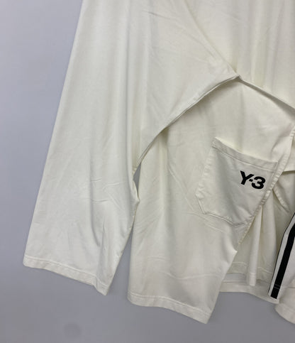 adidas×Yー3 ワイスリー 長袖Ｔシャツ IQ2191 フロントラップデザイン メンズ SIZE S アディダス