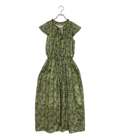 美品 OBLI オブリ フレンチスリーブワンピース 10ZKNKD4-M レディース SIZE M