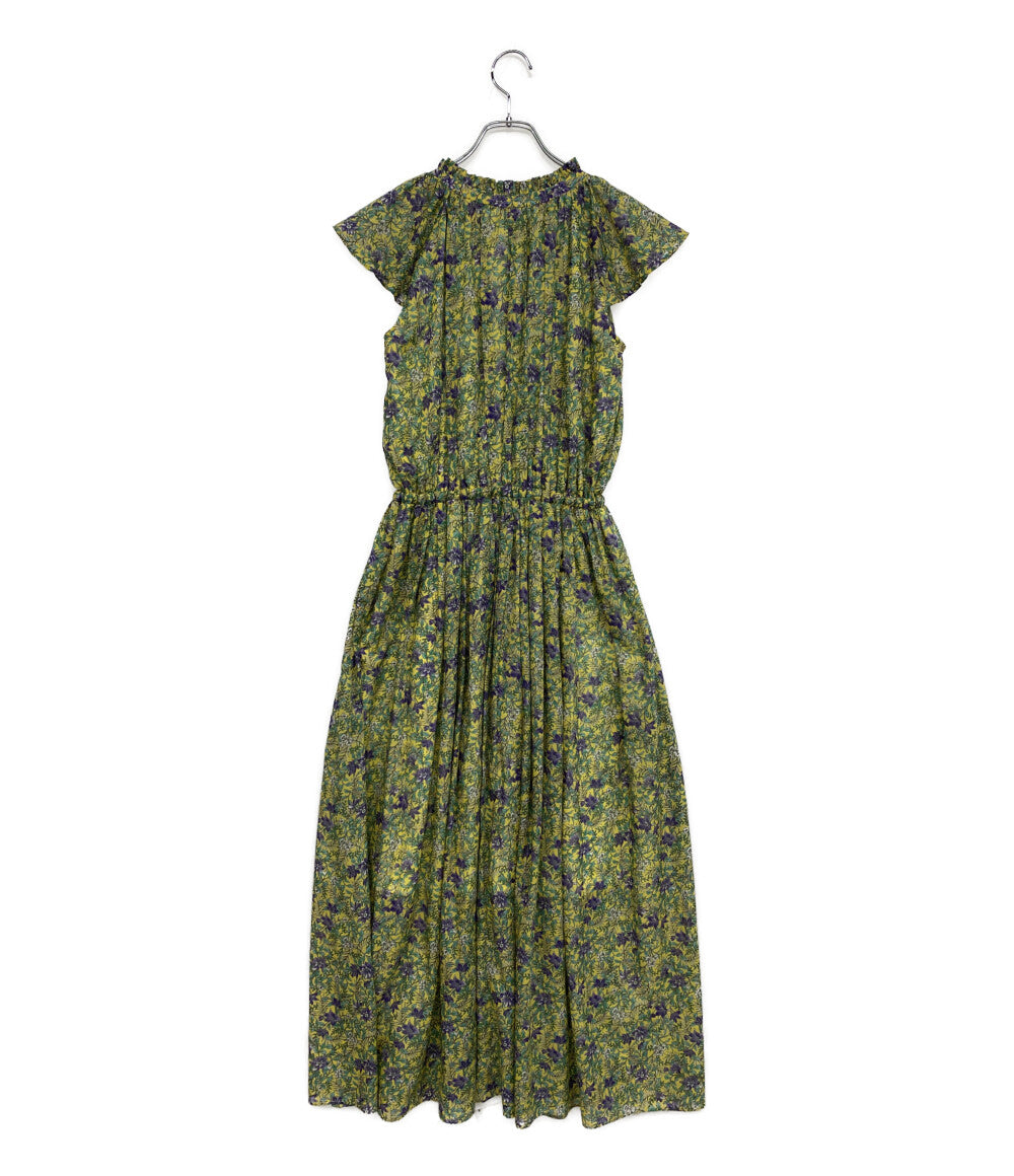 美品 OBLI オブリ フレンチスリーブワンピース 10ZKNKD4-M レディース SIZE M