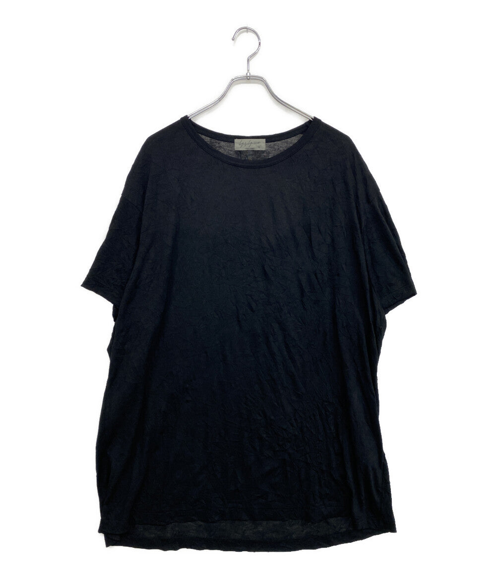 YOHJI YAMAMOTO POUR HOMME 半袖Ｔシャツ シワ加工 20SS NH-T87-889 メンズ SIZE 3 ヨウジヤマモトプールオム