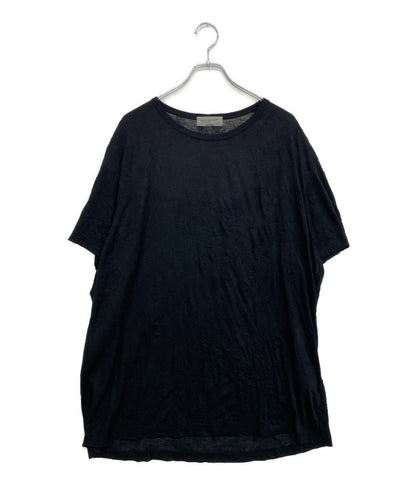 YOHJI YAMAMOTO POUR HOMME 半袖Ｔシャツ シワ加工 20SS NH-T87-889 メンズ SIZE 3 ヨウジヤマモトプールオム