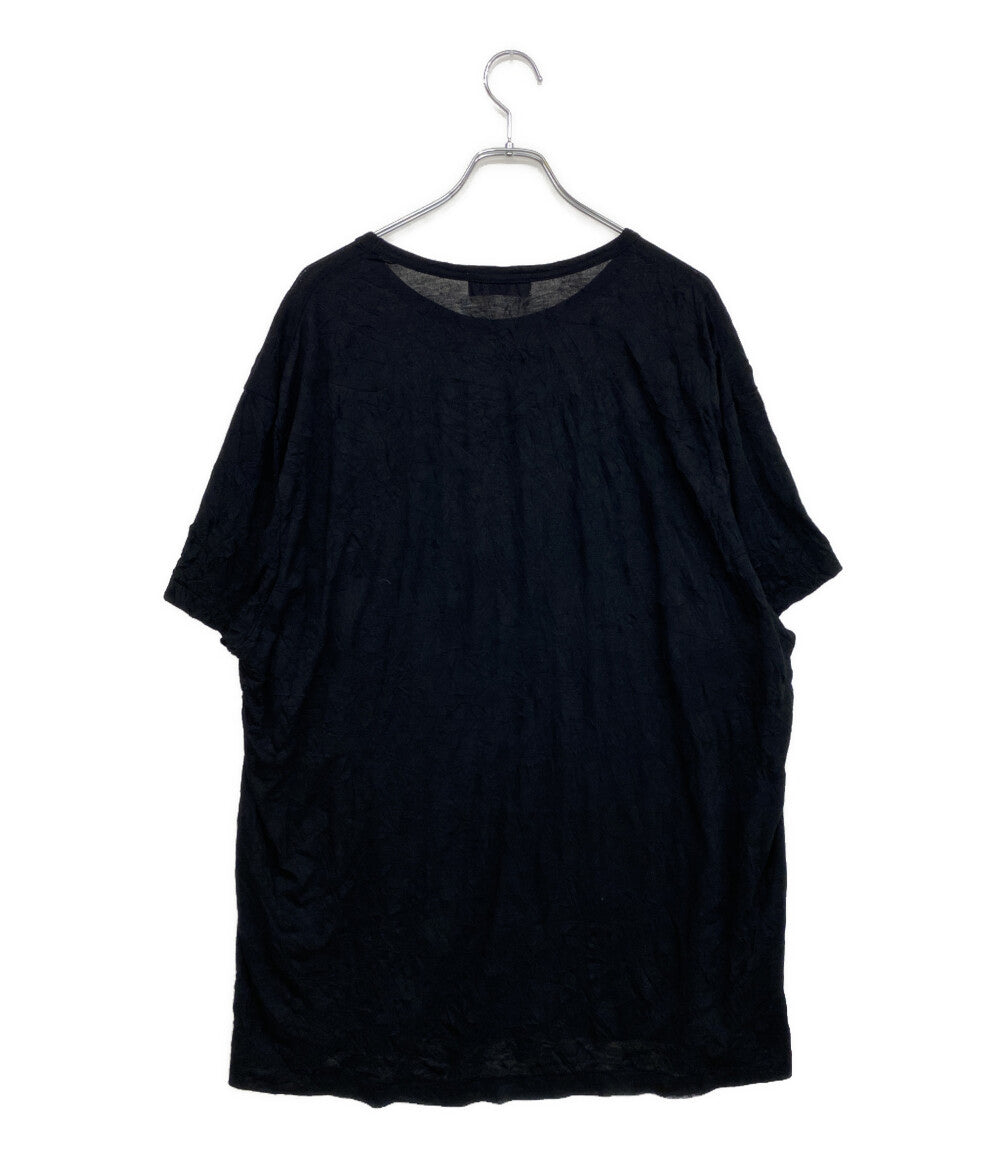 YOHJI YAMAMOTO POUR HOMME 半袖Ｔシャツ シワ加工 20SS NH-T87-889 メンズ SIZE 3 ヨウジヤマモトプールオム