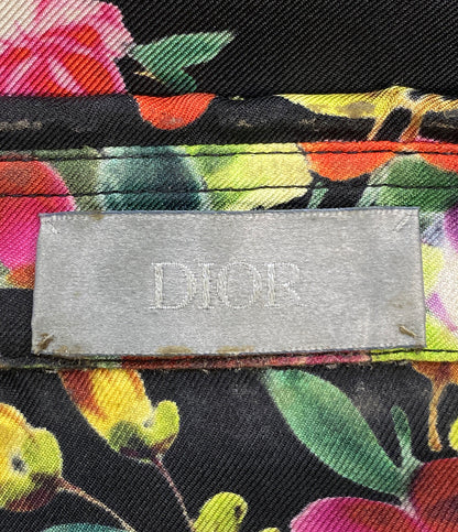 DIOR HOMME 長袖シャツ シルク 花柄 923C561W6009 メンズ SIZE 37 ディオール・オム