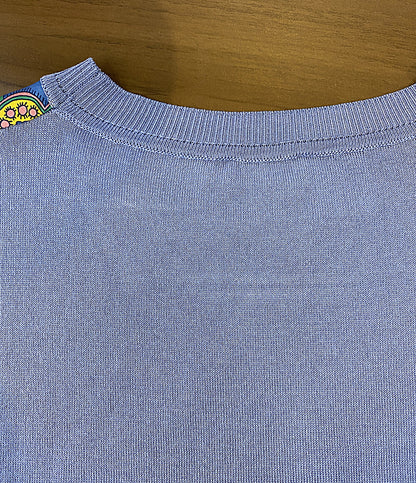ETRO 五分袖ニット ペイズリー柄 シルク レディース SIZE 42 エトロ