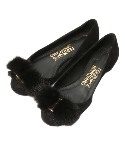 Salvatore Ferragamo バレエシューズ ミンク VARINA レディース SIZE 4.5 サルヴァトーレフェラガモ