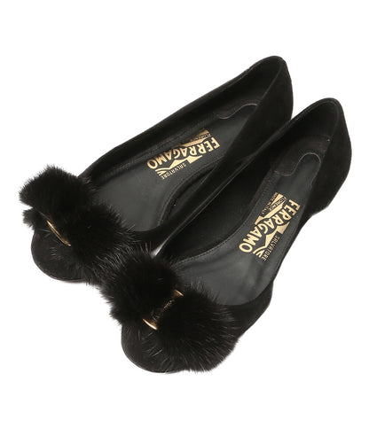 Salvatore Ferragamo バレエシューズ ミンク VARINA レディース SIZE 4.5 サルヴァトーレフェラガモ