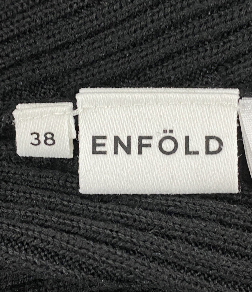 ENFOLD リブニットスカート 300BA371-2270 レディース SIZE 38 エンフォルド