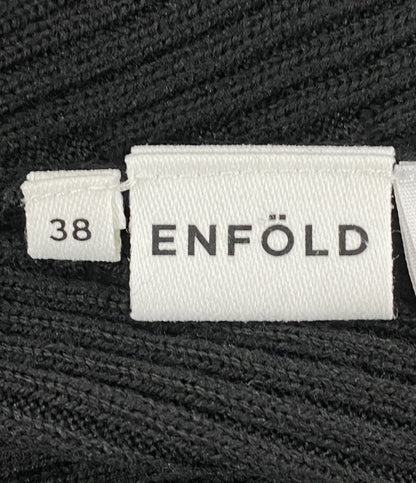 ENFOLD リブニットスカート 300BA371-2270 レディース SIZE 38 エンフォルド