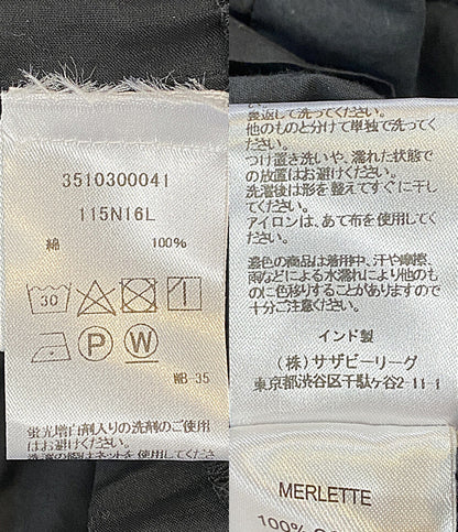 Merlette 半袖ワンピース ブラック 3510300041 レディース SIZE XS マーレット