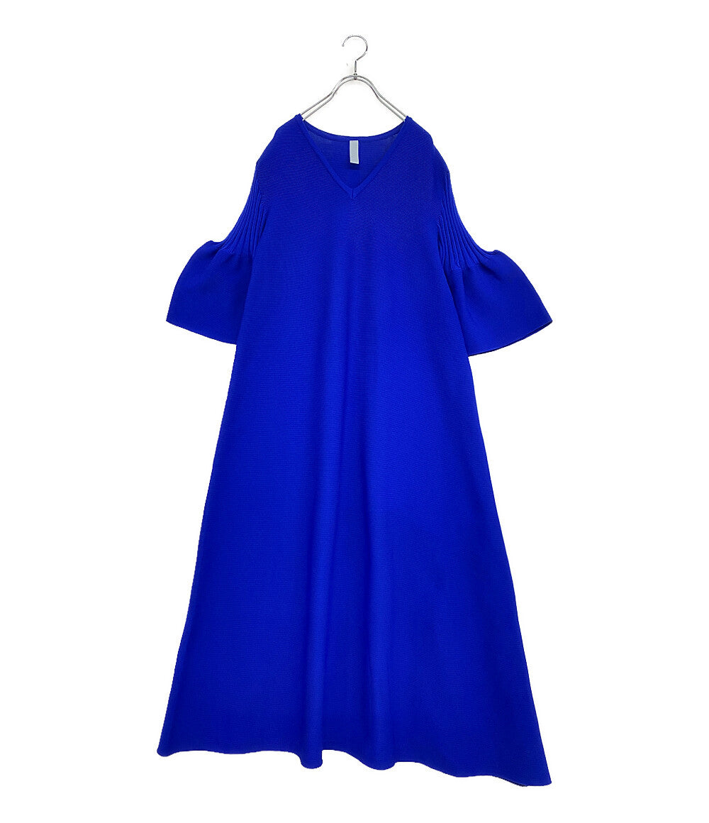 CFCL カフタンワンピース ブルー CF005KH006 レディース SIZE 3 シーエフシーエル