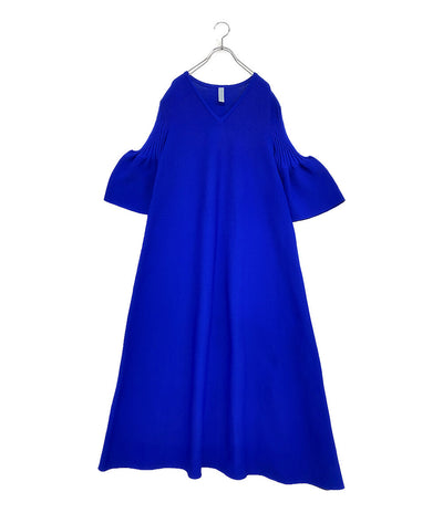 CFCL カフタンワンピース ブルー CF005KH006 レディース SIZE 3 シーエフシーエル