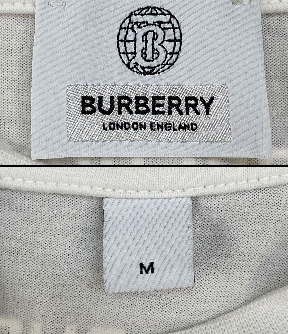 BURBERRY 半袖Ｔシャツ LOVE ホワイト メンズ SIZE M バーバリー