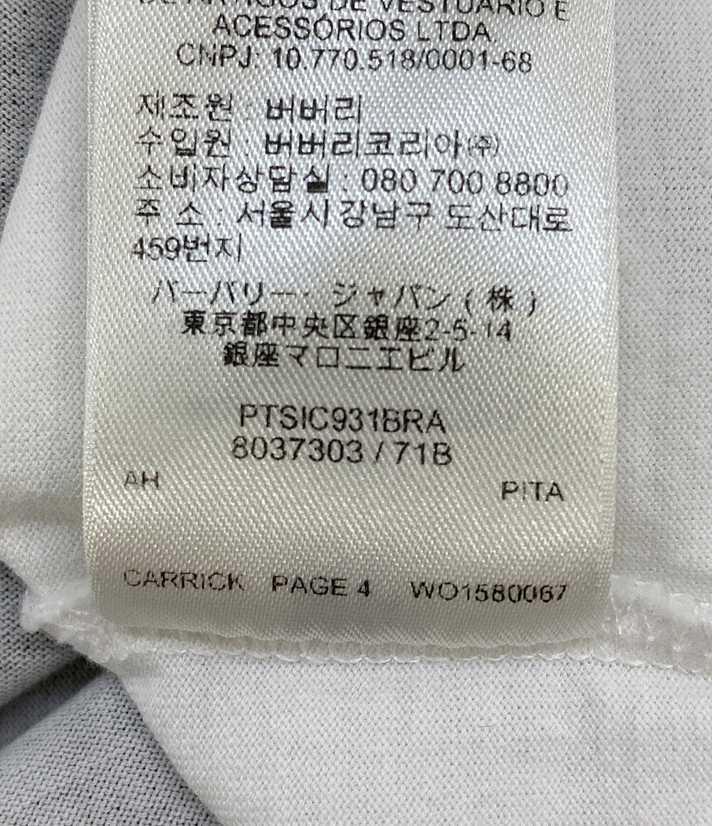 BURBERRY 半袖Ｔシャツ LOVE ホワイト メンズ SIZE M バーバリー