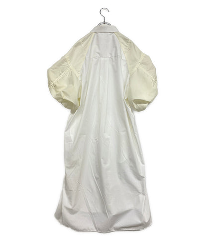 sacai 半袖ボリュームスリーブワンピース 22-06069 レディース SIZE 2 サカイ