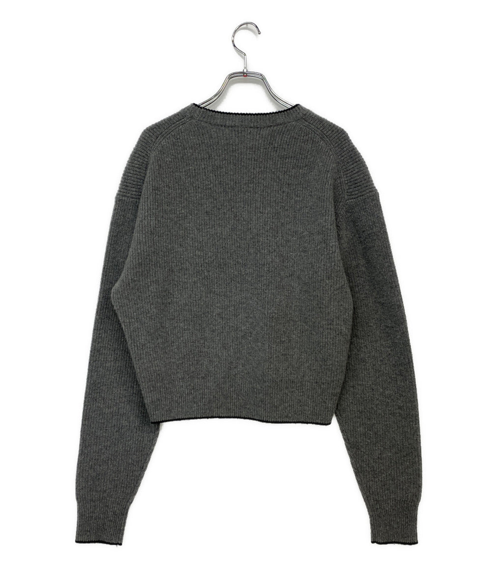 Chloe 長袖ニット ハートアップリケ CH26SMP レディース SIZE L クロエ