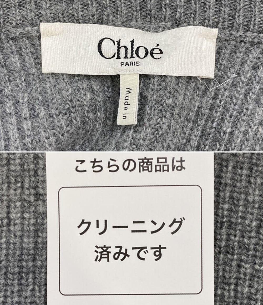 Chloe 長袖ニット ハートアップリケ CH26SMP レディース SIZE L クロエ
