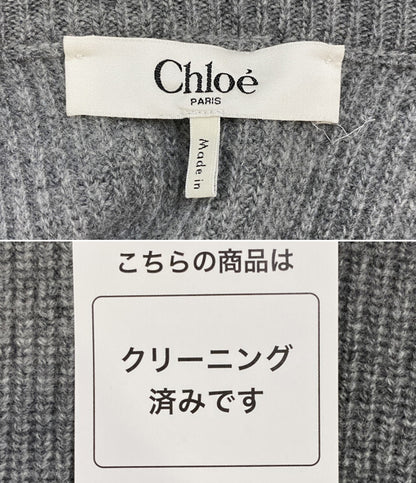 Chloe 長袖ニット ハートアップリケ CH26SMP レディース SIZE L クロエ