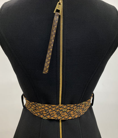LOUIS VUITTON Lノースリーブワンピース Vネック レディース SIZE 34 ルイ・ヴィトン