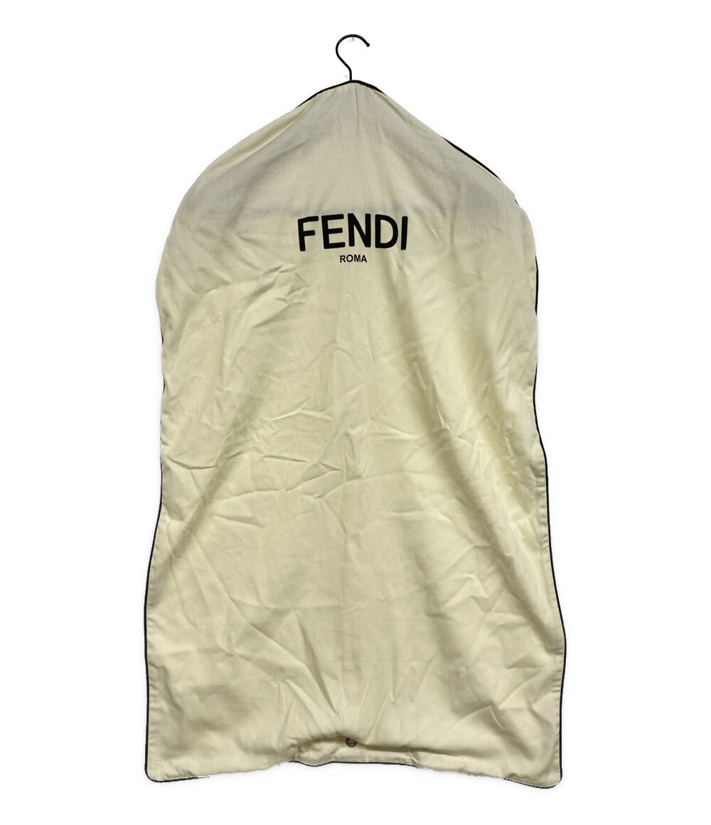 FENDI ZIPポケットコットンシャツ 12cpf-23-3710 メンズ SIZE 38 フェンディ