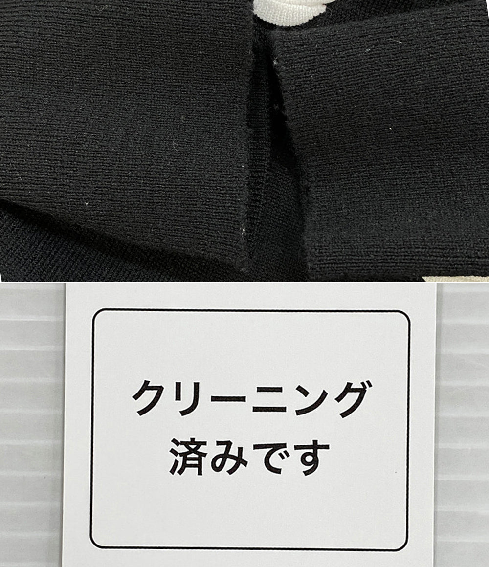 CHANEL リボンショルダー ニット P76049K10978 レディース SIZE 34 シャネル
