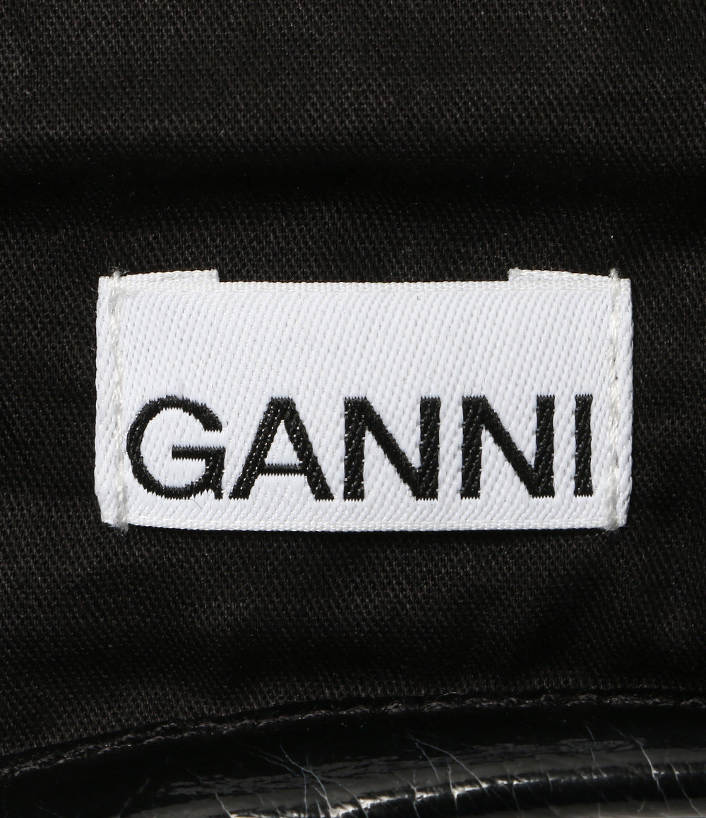 GANNI ベレー帽 Checked Wool Mix Beret 25SS A6669 レディース ガニー