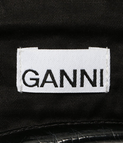 GANNI ベレー帽 Checked Wool Mix Beret 25SS A6669 レディース ガニー