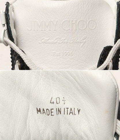 JIMMY CHOO ハイカットスニーカー 型押し メンズ SIZE 40.5 ジミーチュウ