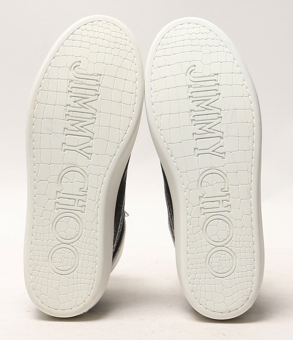 JIMMY CHOO ハイカットスニーカー 型押し メンズ SIZE 40.5 ジミーチュウ