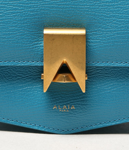 ALAIA アライア ショルダーバッグ Le papa SMALL ブルー 22ss レディース