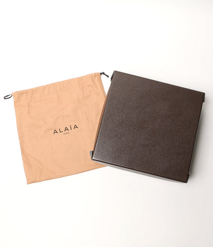 ALAIA アライア ショルダーバッグ Le papa SMALL ブルー 22ss レディース