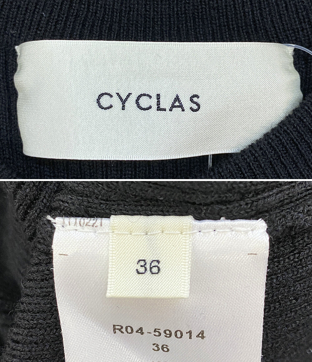 CYCLAS リブニットワンピース R04-59014 レディース SIZE 36 シクラス