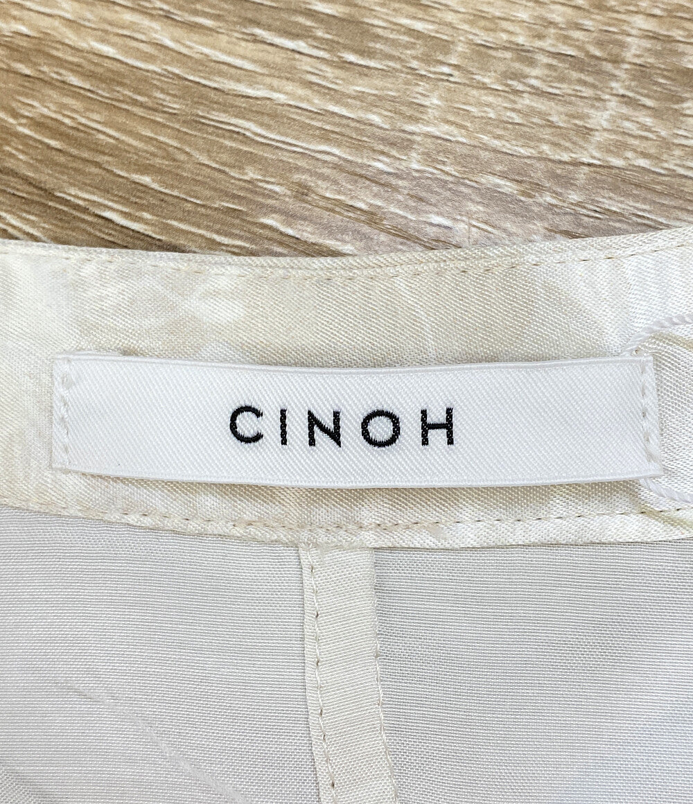 CINOH 半袖シャツ ブラウス 21SBL004 レディース SIZE 38 チノ