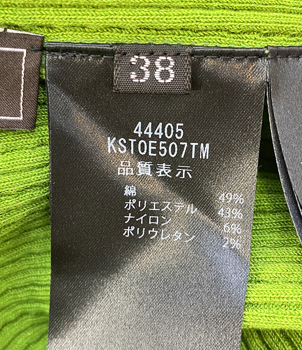 foxey ポロシャツ ニット 44405 グリーン レディース SIZE 38 フォクシー