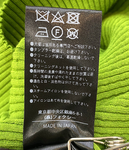 foxey ポロシャツ ニット 44405 グリーン レディース SIZE 38 フォクシー
