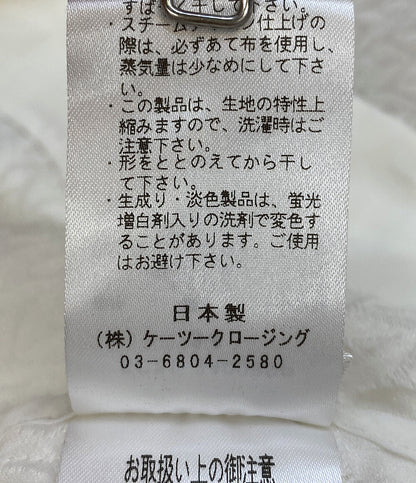 yori shirocon ヨリ シロコン ハートフクレカフスリボンブラウス SC21-24008SP レディース SIZE 34