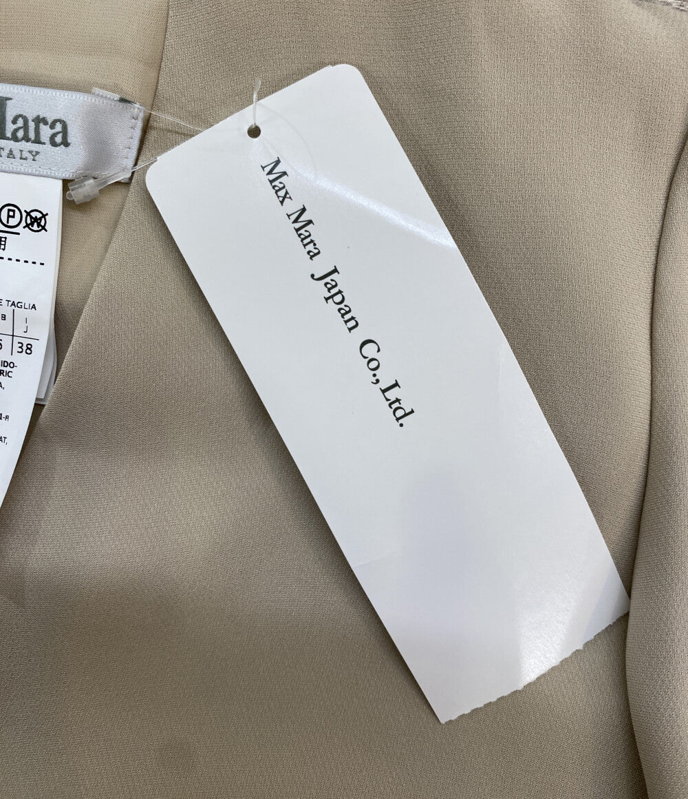 MAX MARA Vネック ワンピース 切替 レディース SIZE 38 マックスマーラ