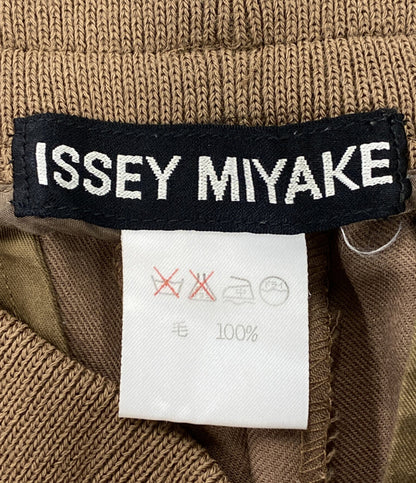 ISSEY MIYAKE パンツ ブラウン メンズ SIZE L-XL イッセイミヤケ