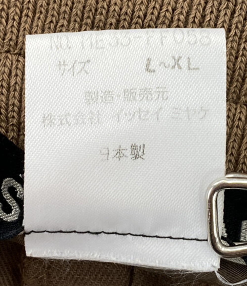 ISSEY MIYAKE パンツ ブラウン メンズ SIZE L-XL イッセイミヤケ