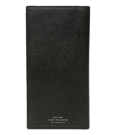 SMYTHSON 二つ折り長財布 ブラック メンズ スマイソン