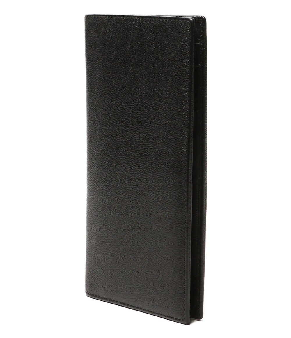 SMYTHSON 二つ折り長財布 ブラック メンズ スマイソン