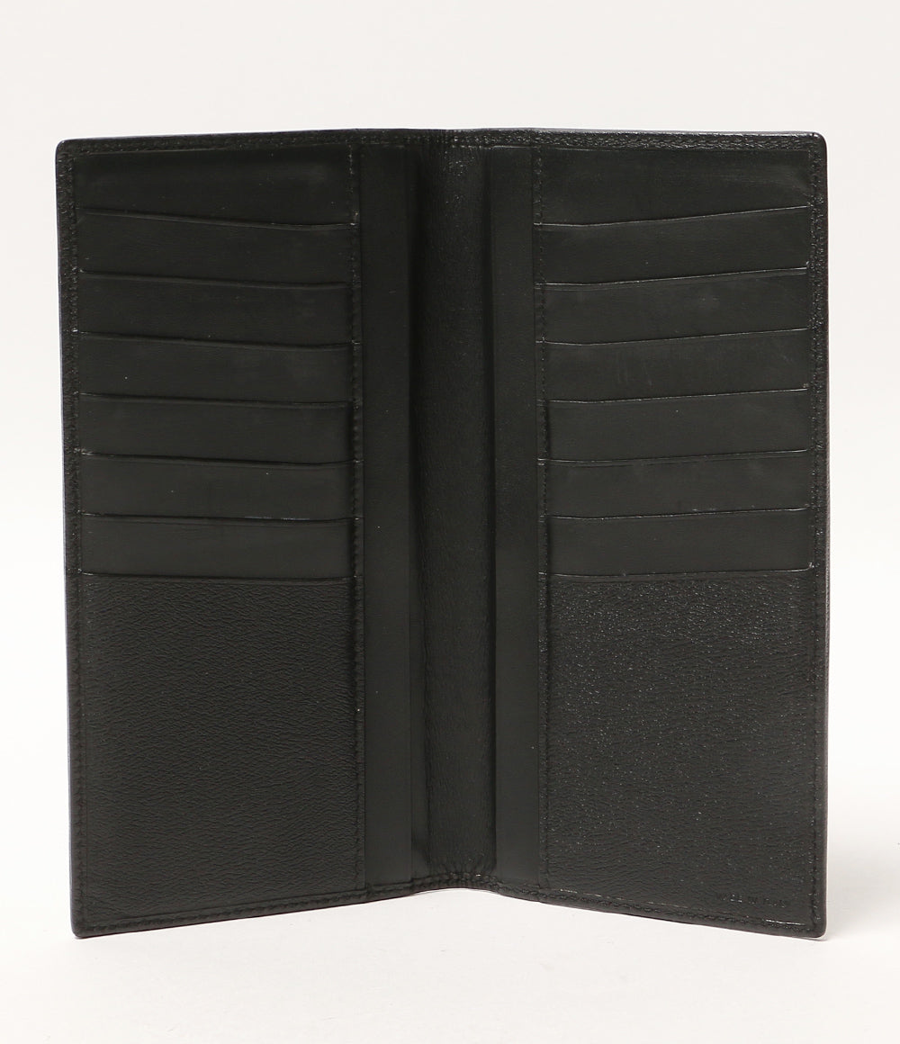 SMYTHSON 二つ折り長財布 ブラック メンズ スマイソン
