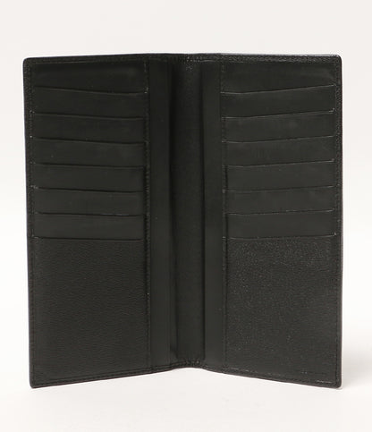 SMYTHSON 二つ折り長財布 ブラック メンズ スマイソン