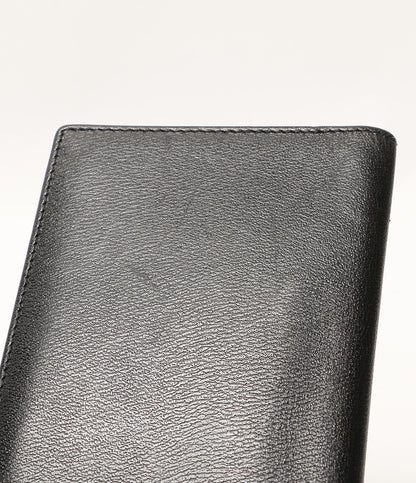 SMYTHSON 二つ折り長財布 ブラック メンズ スマイソン