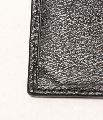 SMYTHSON 二つ折り長財布 ブラック メンズ スマイソン